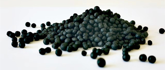 Organic Dark Brown Fertilizer Granules with NPK for All Soil Types