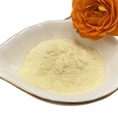 Light Yellow USDA Certified Organic Plant Based Soy Protein Powder with 100% Instant Dissolvability