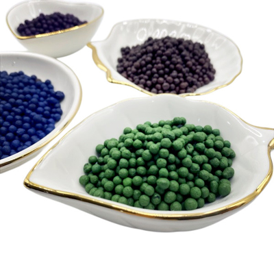 Organic Dark Brown Fertilizer Granules with NPK for All Soil Types